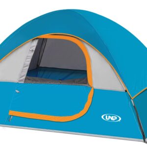 Camping Tent 2 Person, Waterproof Windproof Tent with Rainfly Easy Set up-Portable Dome Tents for Camping