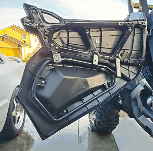 ECOTRIC 2879509 Lower Door Panels Insert Kit Compatible with 2014-2023 Polaris RZR 900 1000 XP S Turbo 2 Door W/OEM Style Frame