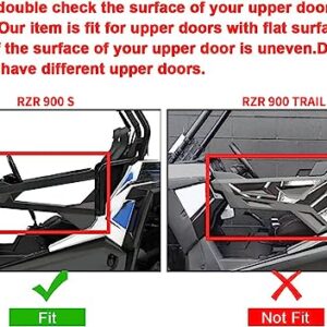 ECOTRIC 2879509 Lower Door Panels Insert Kit Compatible with 2014-2023 Polaris RZR 900 1000 XP S Turbo 2 Door W/OEM Style Frame