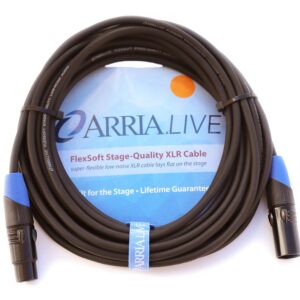 25' Super Flexible FlexSoft Stage-Quality Low-Noise Professional XLR Cable