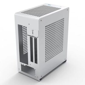 A1P Mini ITX Case Desktop PC Case(A1 Upgrade Version) Micro Slim Portable 2023 Small Backpack Aluminum Alloy Chassis DIY Installation for Gaming and Home Use