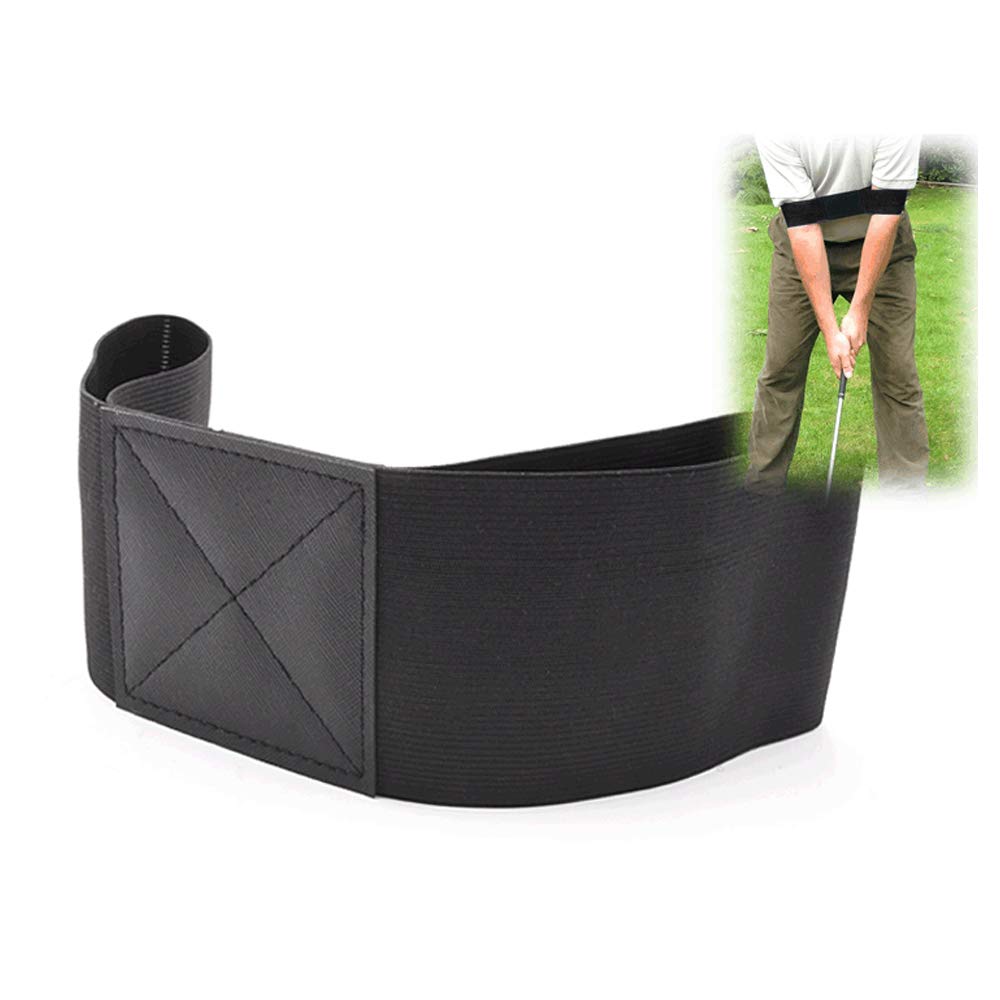 ARRISEN Golf Training Aids, Golf Swing Trainer Arm Band Motion Posture Correction Belt for Golf Beginner Unisex