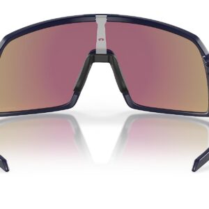 Oakley Men's OO9462 Sutro S Rectangular Sunglasses, Matte Navy/Prizm Sapphire, 28 mm