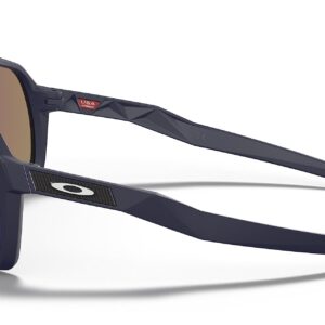 Oakley Men's OO9462 Sutro S Rectangular Sunglasses, Matte Navy/Prizm Sapphire, 28 mm