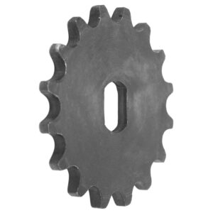 Alomejor Chain Sprocket Gear Electric Scooter Motor Engine 16 Tooth Sprocket Metal Chain Wheel for 12X17mm