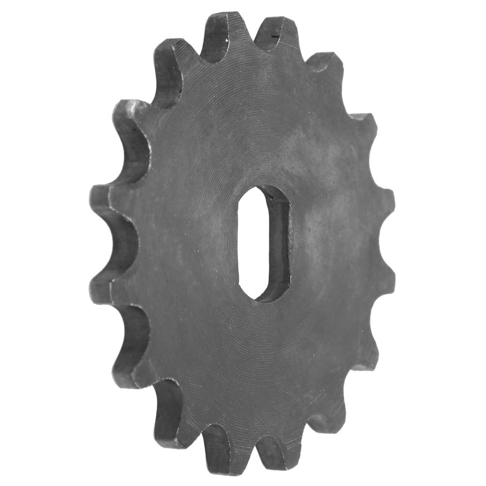 Alomejor Chain Sprocket Gear Electric Scooter Motor Engine 16 Tooth Sprocket Metal Chain Wheel for 12X17mm