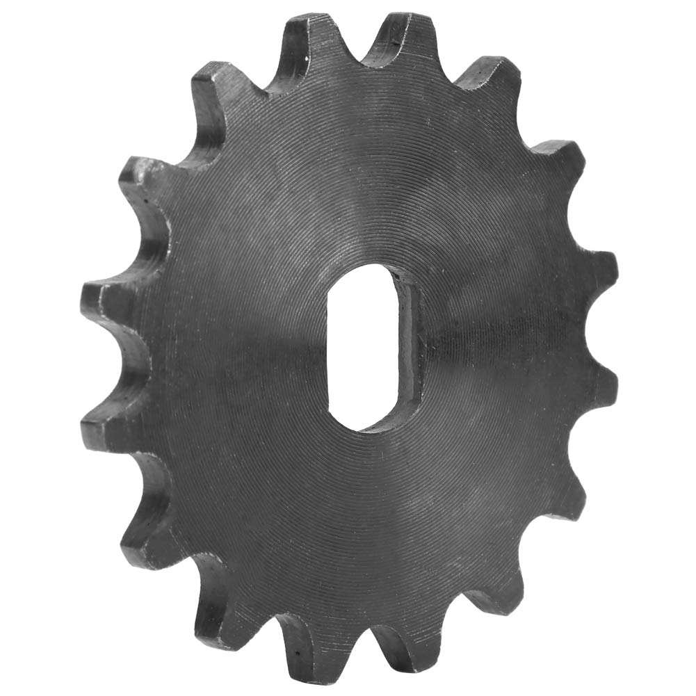 Alomejor Chain Sprocket Gear Electric Scooter Motor Engine 16 Tooth Sprocket Metal Chain Wheel for 12X17mm