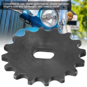 Alomejor Chain Sprocket Gear Electric Scooter Motor Engine 16 Tooth Sprocket Metal Chain Wheel for 12X17mm