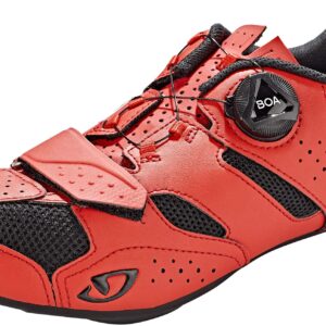 Giro Men's Savix Ii Shoes, Black/Bright Red, 44