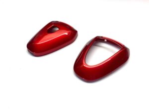 hotsteelies metallic red remote key shell cover for porsche 911 cayman boxster 997.2 987