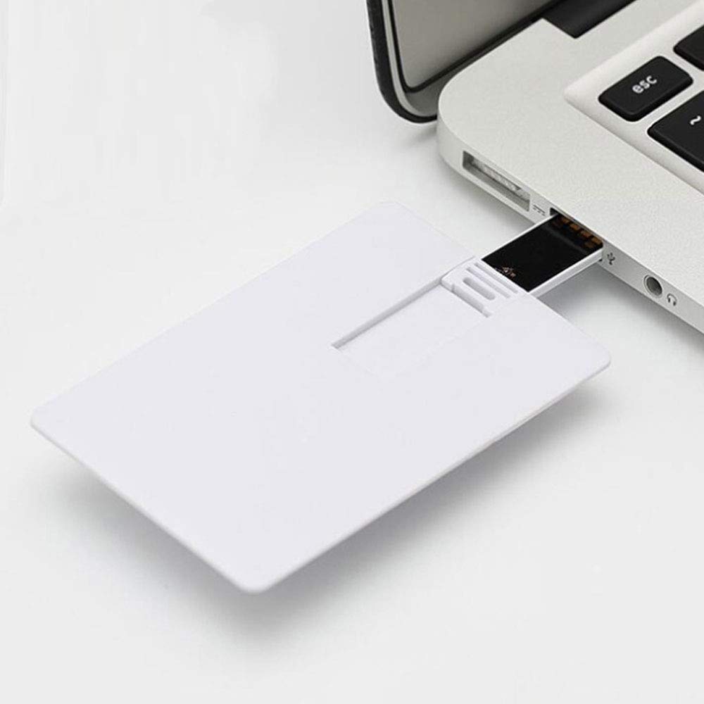 KINMIN Credit Card USB Flash Drive 32GB 5 Pack Business Card Bank Card Shape Flash Drive Memory Stick Key Credit USB Drive