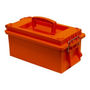 wise 56011-15 small utility dry box, orange