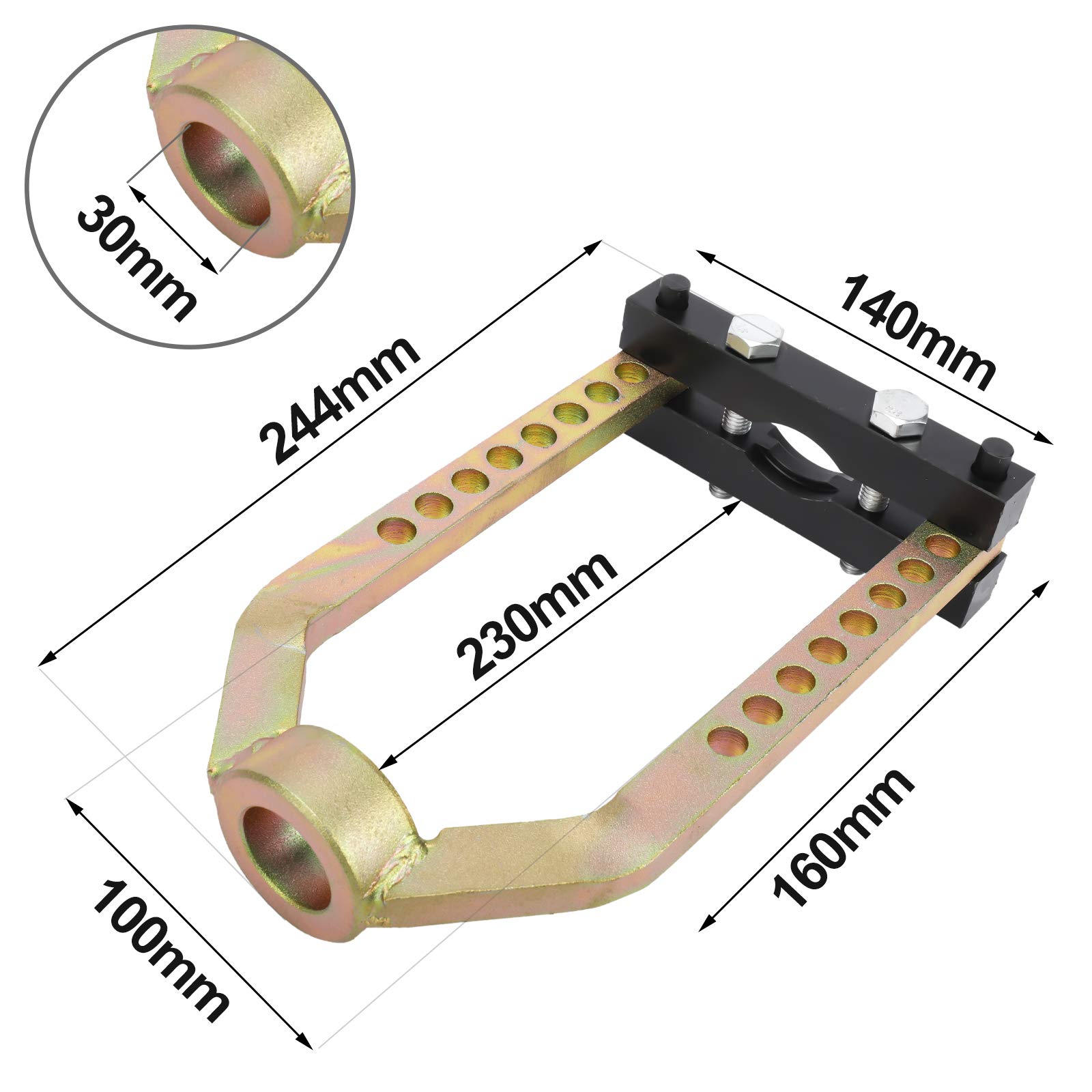 KUNTEC CV Joint Puller Propshaft Separator Tool CVJ CV Axle Removal Tool Universal Joint Removal Tool