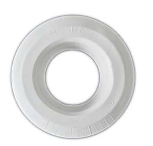 class a customs | 3 pack white 1.5" uniseal pipe-to-tank-seal fittinggrommet for rv concession water tanks | 1.5" white 3 pack