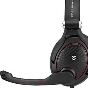 Sennheiser EPOS Game Zero Black Gaming Headset - Stereo - Mini-Phone (3.5mm) - Wired - Over-The-Head - Binaural - Circumaural - Noise Cancelling, Uni-Directional Microphone - Black