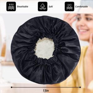 Satin Silk Hair Bonnet for Sleeping for Women, Natural Hair