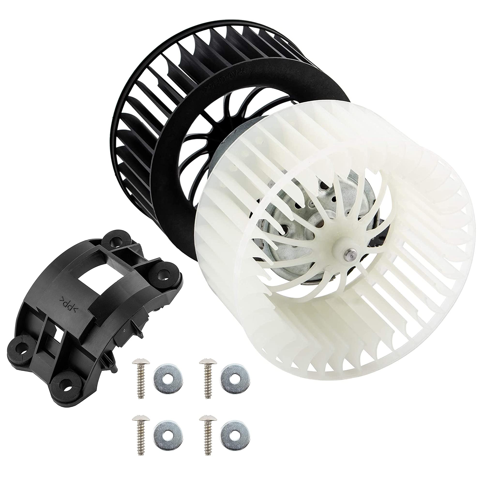 BOXI HVAC Blower Motor Fan Assembly Compatible for BMW E46 320i 325i 325xi 330i 330xi 2001 2002 2003 2004 2005 / for BMW X3 2004-2007 | Replace# 64118372797