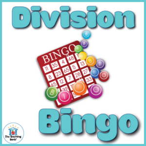 division basic facts bingo game
