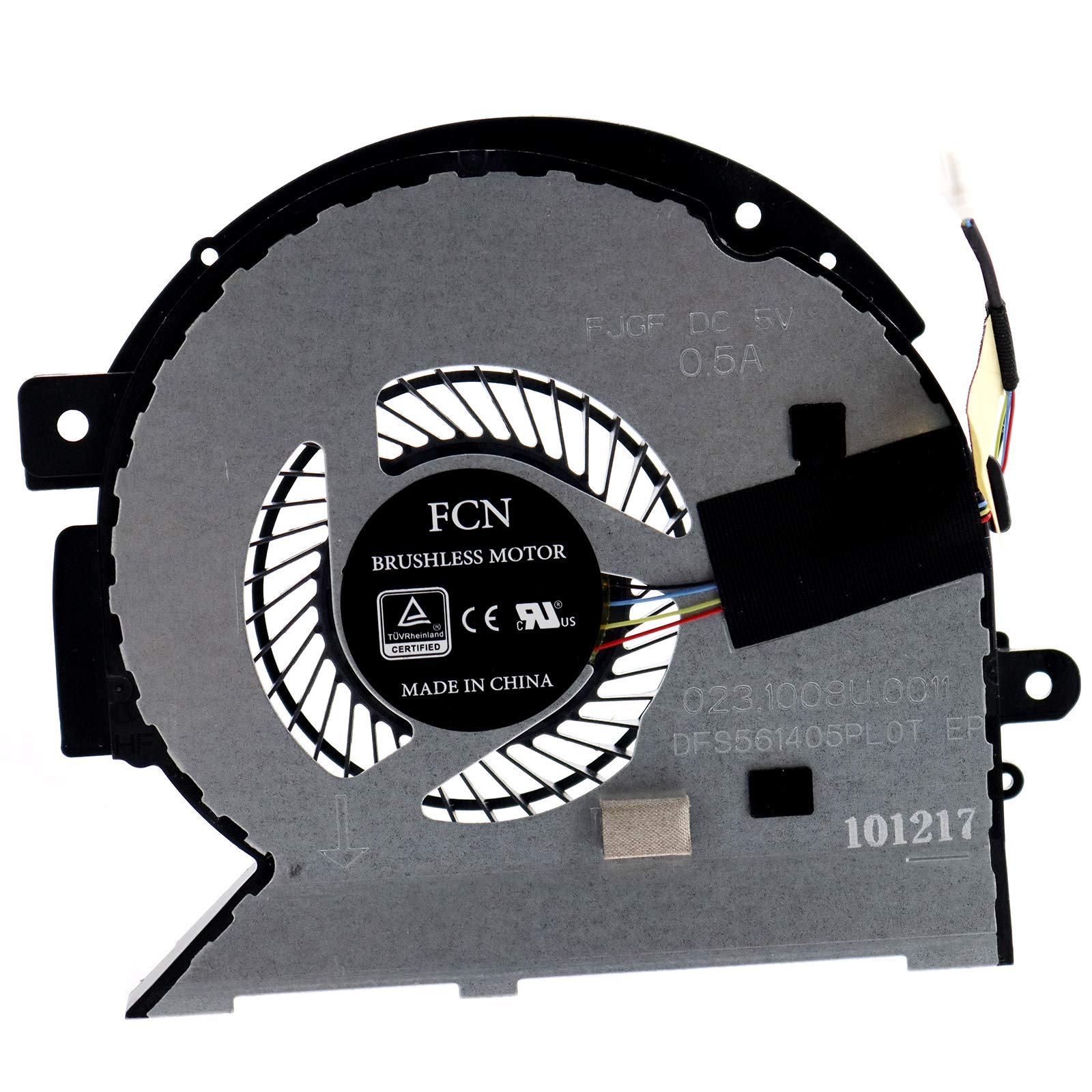 Deal4GO 924348-001 CPU Cooling Fan Replacement for HP Envy x360 15-BP 15M-BP 15-BQ 15M-BQ 15-BP001TX 15-BP100TX 15M-BQ021DX 15-BQ104TX NFB87A05H