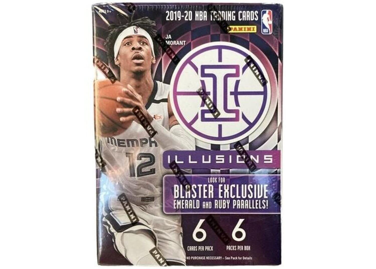 2020 Panini Illusions NBA Basketball BLASTER box (36 cards/bx)