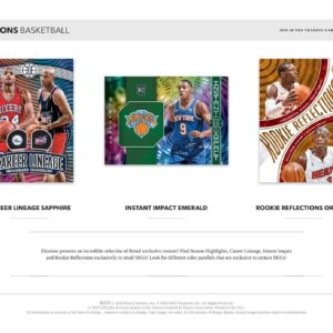 2020 Panini Illusions NBA Basketball BLASTER box (36 cards/bx)