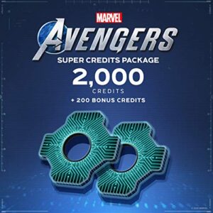marvel's avengers super credits pack - ps4 [digital code]