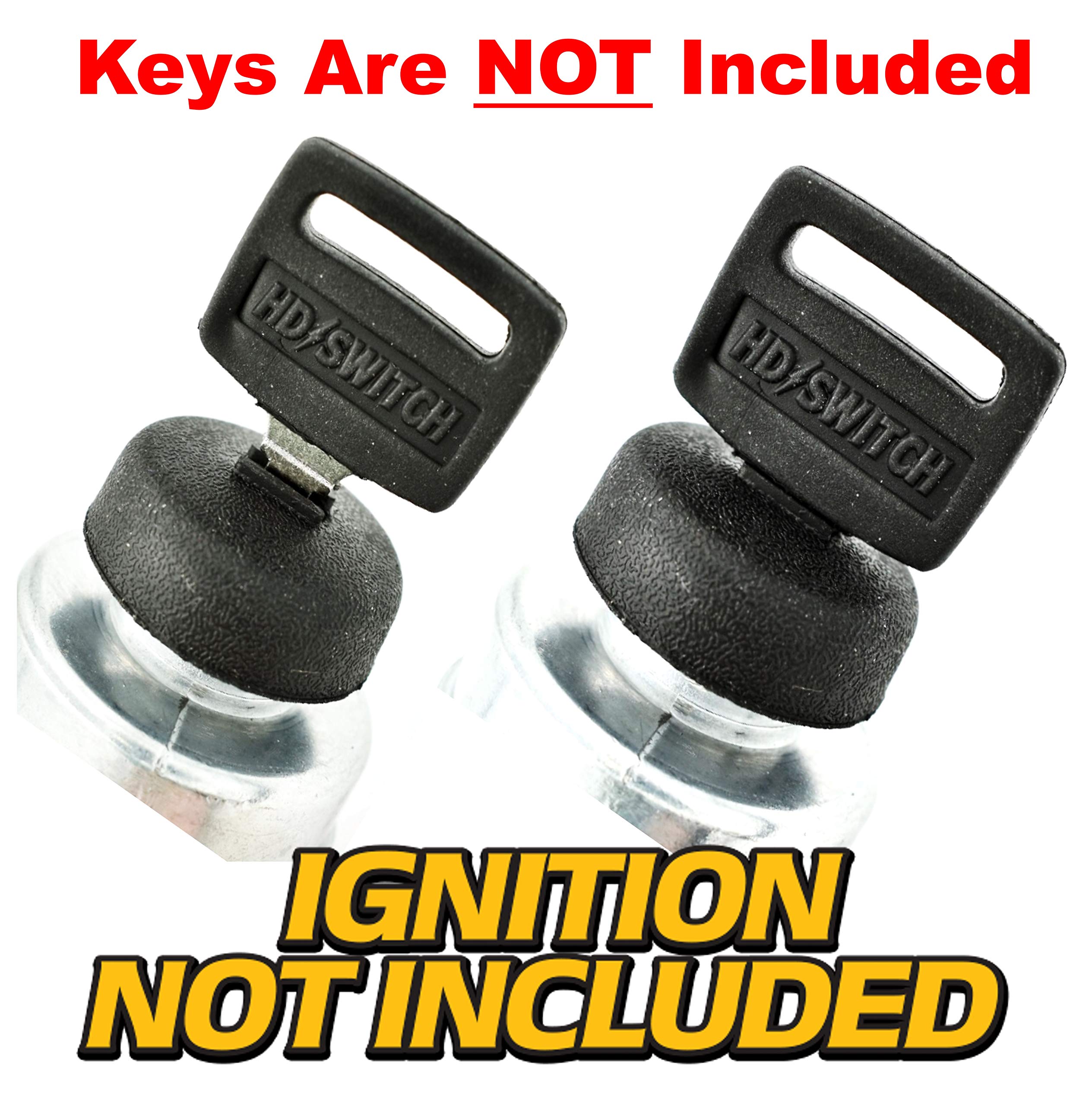 HD Switch (1 Kit) Ignition Key Switch Protective Cover & Nut Mowers Replaces Husqvarna 532109787 532124211 532109788 532158913