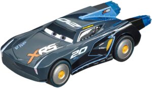 carrera 64164 disney pixar cars jackson storm rocket racer 1:43 scale analog slot car racing vehicle for carrera go!!! slot car race tracks