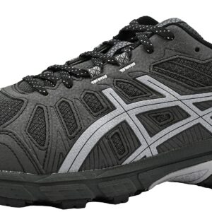 ASICS Men's Gel-Venture 7 Running Shoes, Black/Black/Black, 12 M US