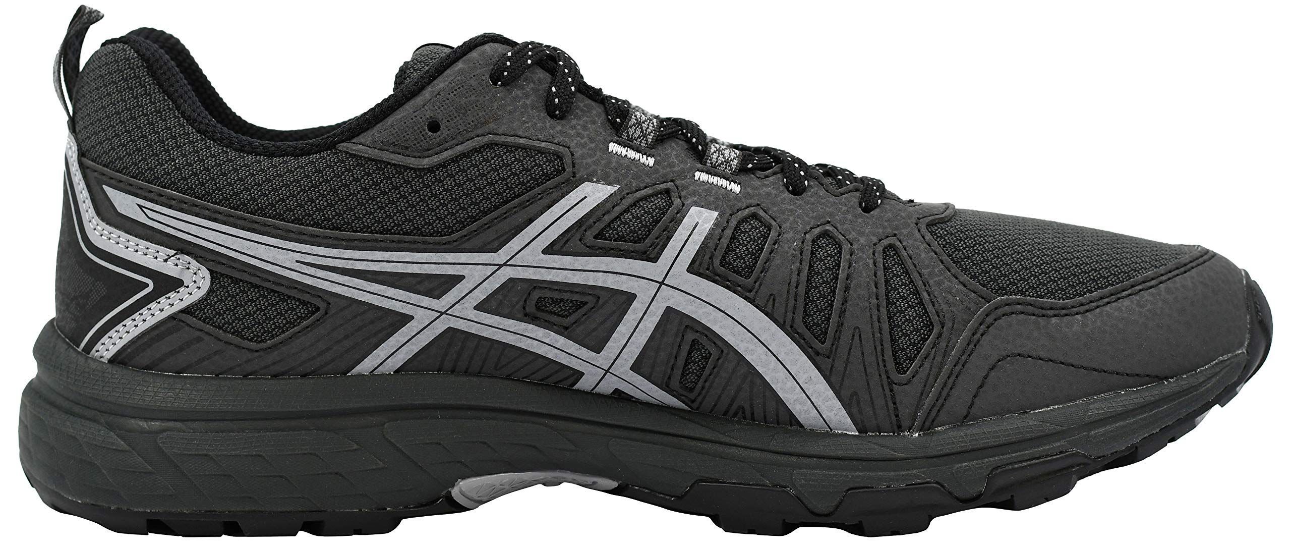 ASICS Men's Gel-Venture 7 Running Shoes, Black/Black/Black, 12 M US