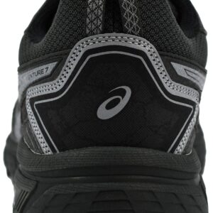 ASICS Men's Gel-Venture 7 Running Shoes, Black/Black/Black, 12 M US