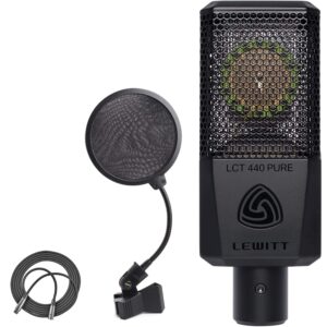lct-440-pure mic bundle with pop filter and mic cable