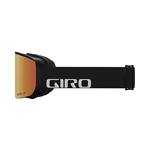 Giro Axis Goggles 2022 - Black Wordmark Frame Vivid Ember/Vivid Infrared Lens Medium