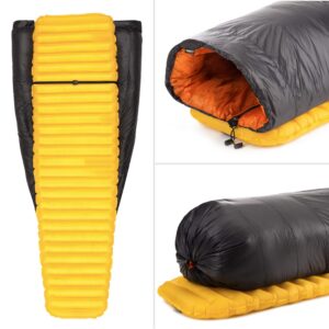 Featherstone Moondance 25 850 Fill Power Down Top Quilt Mummy Sleeping Bag Alternative for Ultralight Backpacking Camping and Thru-Hiking