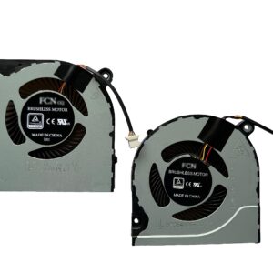 HK-Part Fan for Acer Nitro 5 AN515-43 AN515-54 AN517-51 Nitro 7 AN715-51 CPU Cooling Fan Set