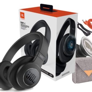 JBL Duet ANC Wireless Noise Cancelling On-Ear Headphones with Pouch-Phone Griper Stand (Retail Packing)