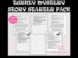 turkey mystery story starter pack