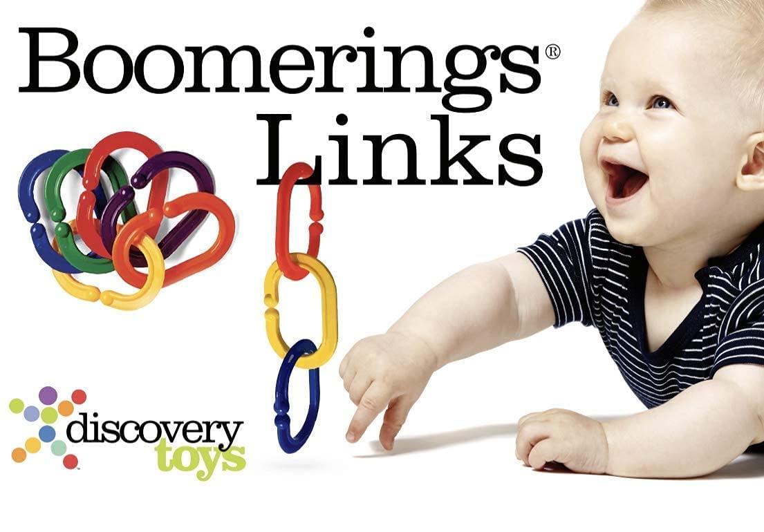 Discovery Toys BOOMERINGS Links & Try-Angle 5-in-1 Bundle