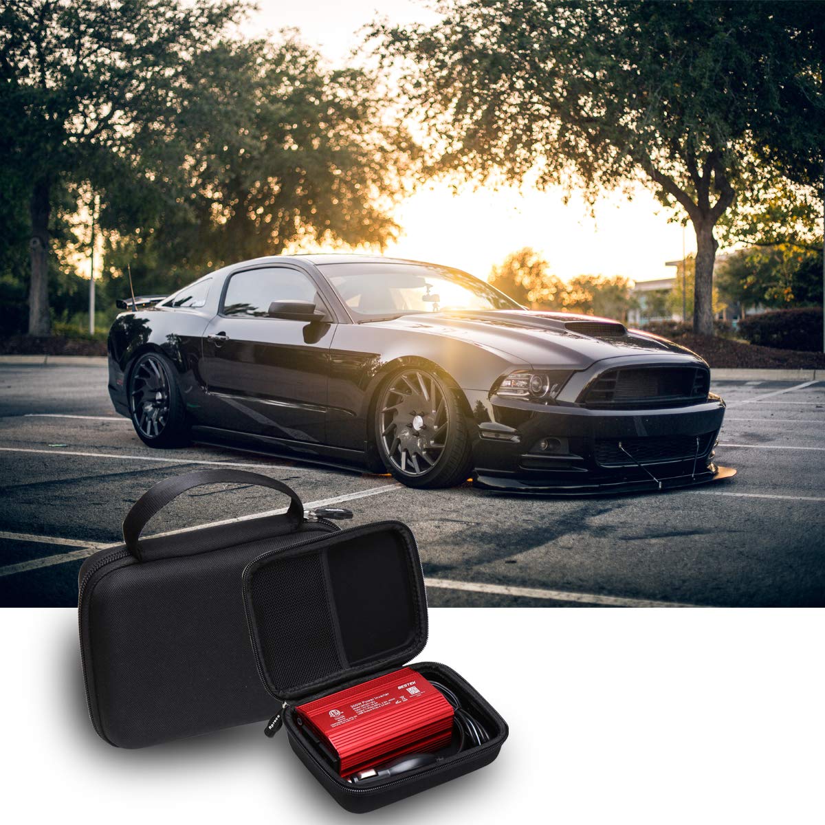 Aproca Hard Protective Travel Case Bag for BESTEK 300W/Foval 150W Power Inverter Car Inverter