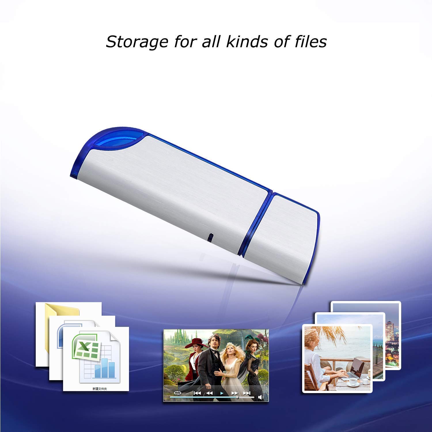 4K Media Player and 32GB USB Flash Drive