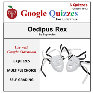 homeschool and online learning self-grading google quizzes for oedipus rex