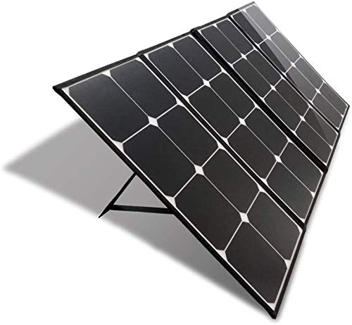 AmpTORRENT 100W Solar Panels for Portable Power Station,Foldable Solar Battery Charger Flexible Panels with 18V DC Output,Portable Power Backup for RV Marine Boat Off Grid Outdoor Solar Power Charging