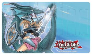 yu-gi-oh! tcg: dark magician girl the dragon knight game mat