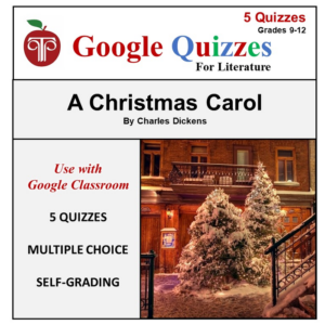 self-grading google forms quizzes for a christmas carol | study questions, quizzes