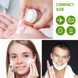 24 Pcs Foam Pump Bottle Dispenser Refillable 2oz/60ml for Hand Soap Shampoo Lash Cleanser Packaging Liquid Cleaning