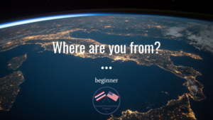 where are you from? - esl ppt lesson for beginner (a1, a2) students