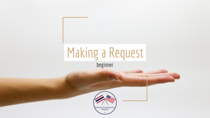 Making a request - ESL PPT Lesson for Beginner (A1, A2) Students