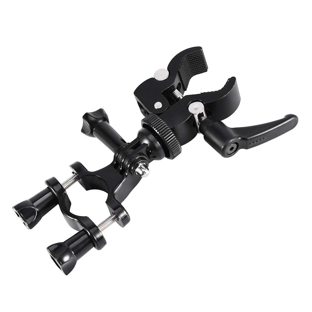 Action Camera Gimbal Stabilizer for Bike Outdoor Bicycle Handlebar Action Camera Gimbal Stabilizer Holder for Cycling Bikes Motorbikes