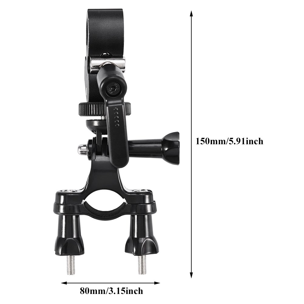 Action Camera Gimbal Stabilizer for Bike Outdoor Bicycle Handlebar Action Camera Gimbal Stabilizer Holder for Cycling Bikes Motorbikes