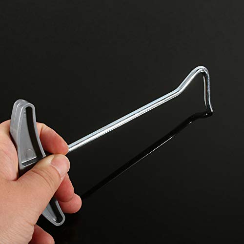 Peg Puller Extractor, Tent Peg Nail Puller Tool, Steel Awning Stakes Hooks Remover Lifter for Camping